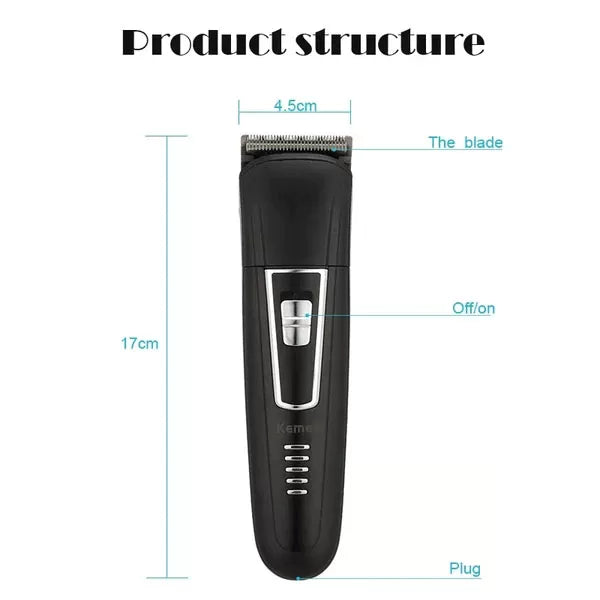 Orignal kmei Shaving Machine 3 In 1 Rechargeable Hair Clipper Shaver beard Styling Trimmer Hair Removal machine for men