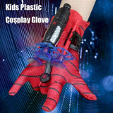 Spiderman Web Shooter Toy Kids Plastic Spiderman Launcher Gloves Wrist Toys Set Gift For Kids Spider Web Shooting Game
