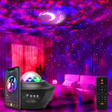 USB LED Galaxy Projector Nigh Light Lamp Astronaut Projector Light Starry Light Sky NightWith Speaker Water Wave Bluetooth