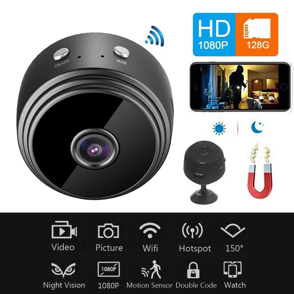 A9 1080p Hd Magnetic Wifi Mini Camera With Hdsf App-Wifi Mini Camera-A9 1080p Hd Magnetic -A9 1080p Hd camera-Mini Camera With Hdsf App