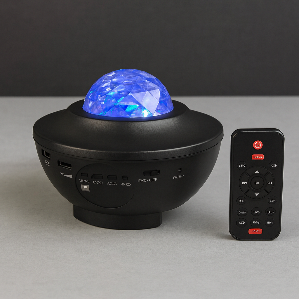 USB LED Galaxy Projector Nigh Light Lamp Astronaut Projector Light Starry Light Sky NightWith Speaker Water Wave Bluetooth