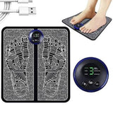 EMS Foot Massager And Butterfly Massager – Electric Muscle Stimulator for Pain Relief & Relaxation – Rechargeable, Portable