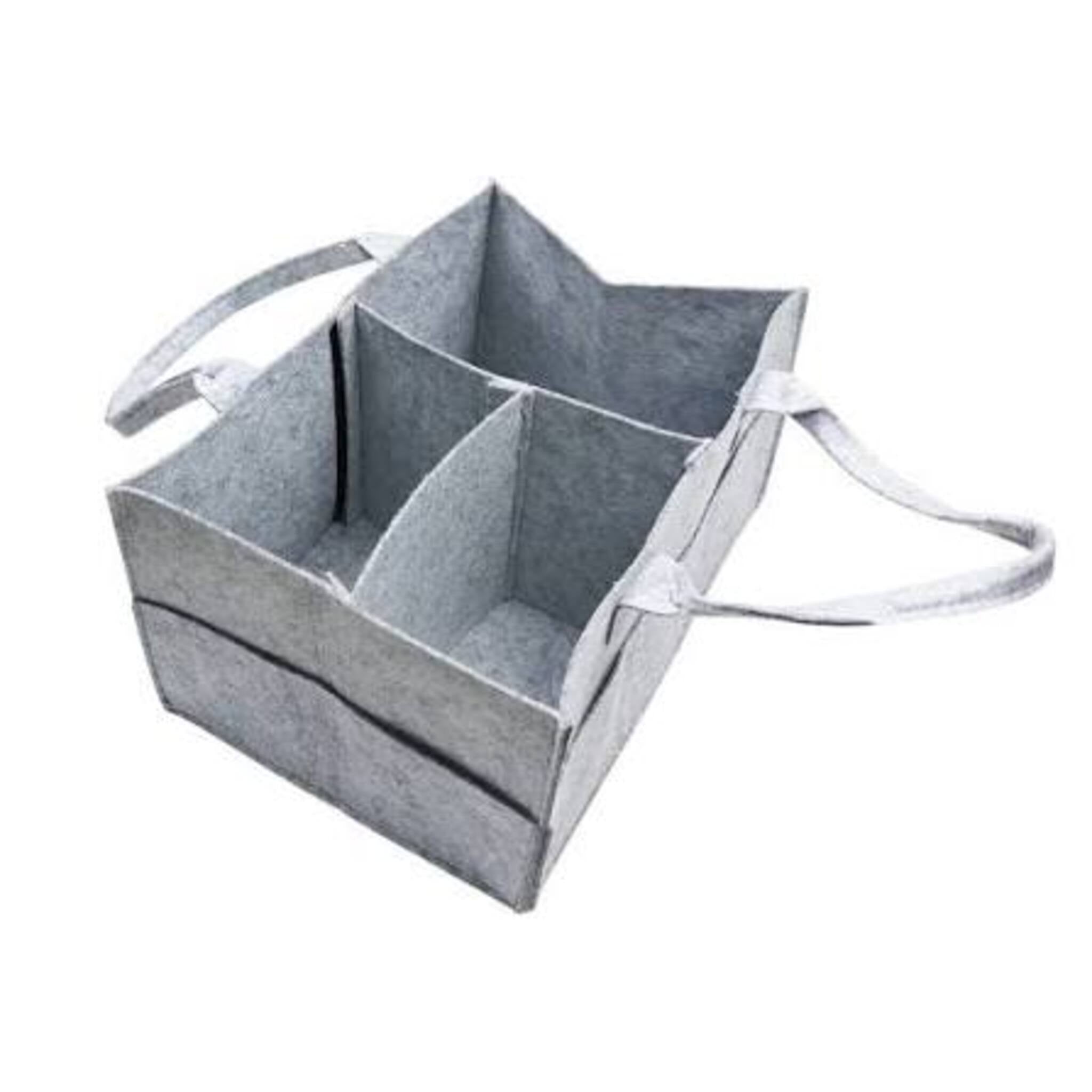 Baby Diaper Caddy Organizer, Foldable Storage Bag