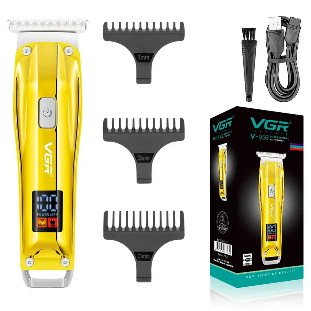 VGR Professional Hair Trimmer For Men | Rechargeable Beard & Hair Clipper