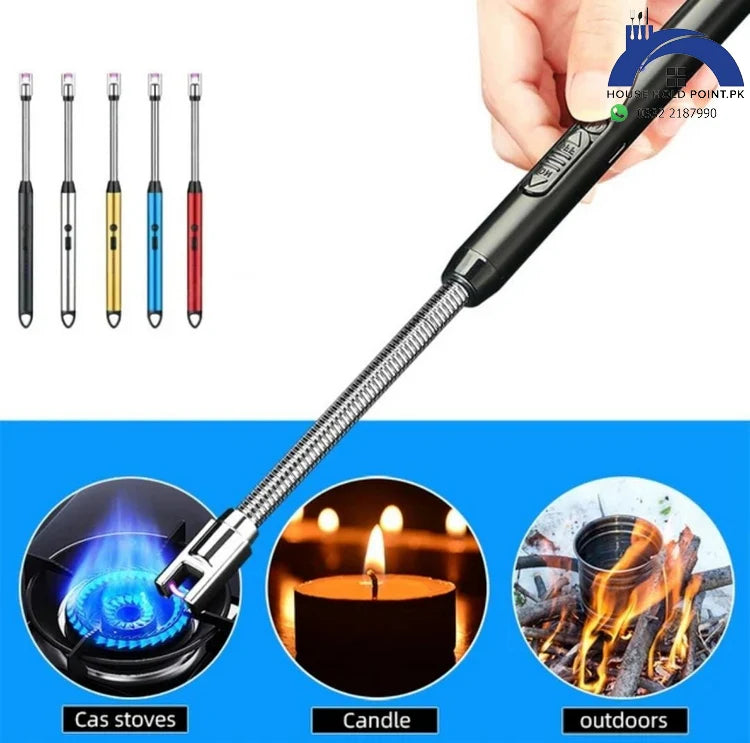 USB Rechargeable Electric Lighter For Kitchen BBQ and Other Use