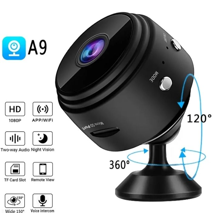 A9 1080p Hd Magnetic Wifi Mini Camera With Hdsf App-Wifi Mini Camera-A9 1080p Hd Magnetic -A9 1080p Hd camera-Mini Camera With Hdsf App