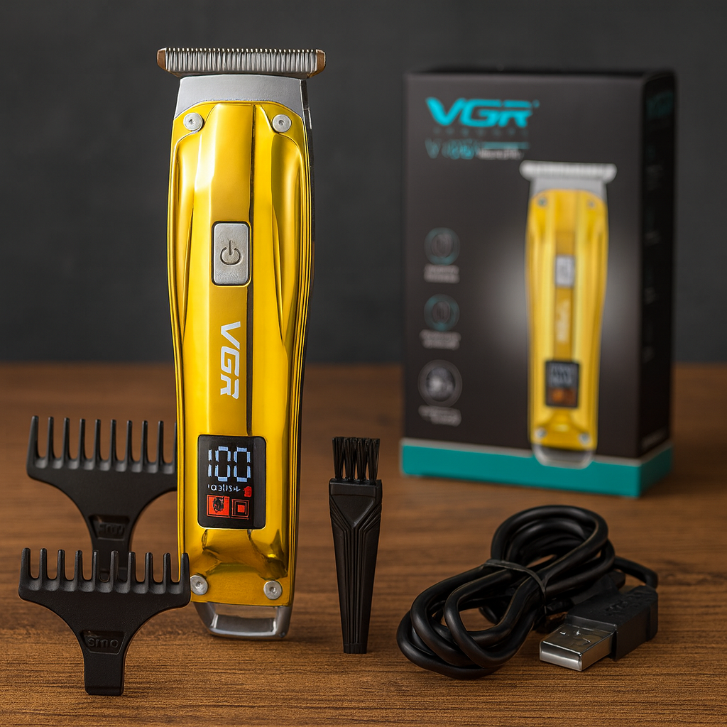 VGR Professional Hair Trimmer For Men | Rechargeable Beard & Hair Clipper