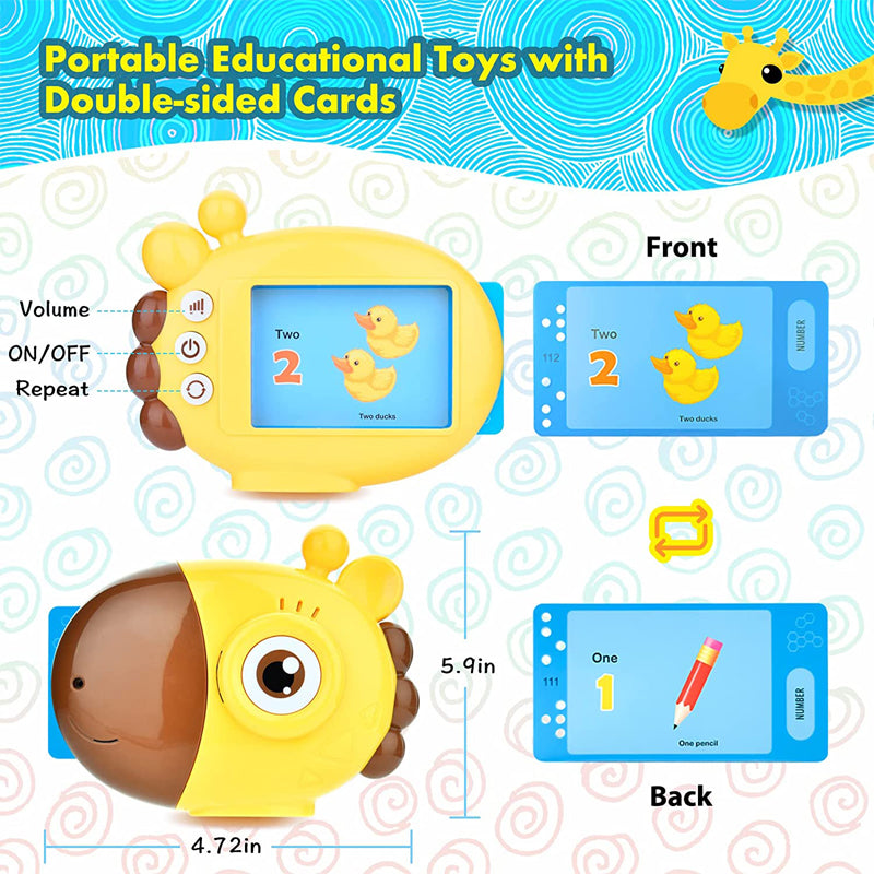 Giraffe Design Early Education Card Reader