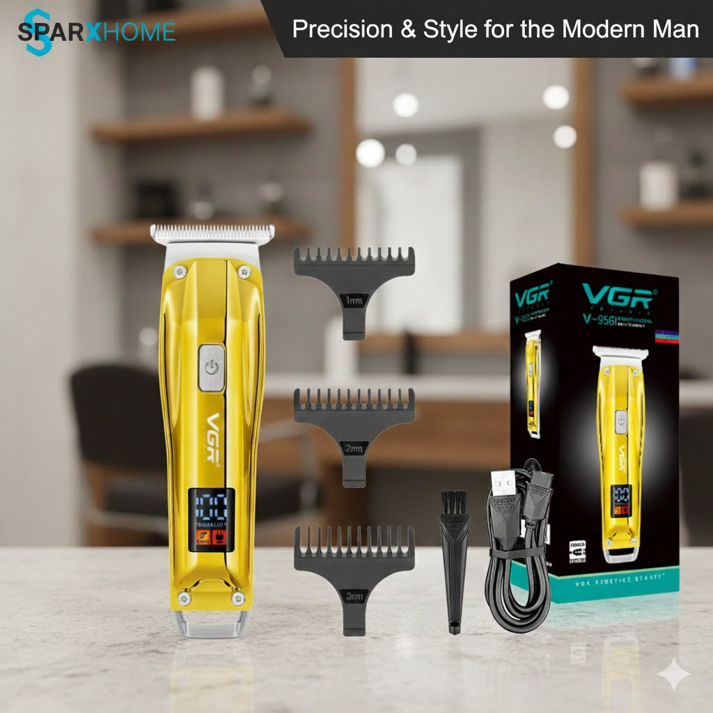 VGR Professional Hair Trimmer For Men | Rechargeable Beard & Hair Clipper